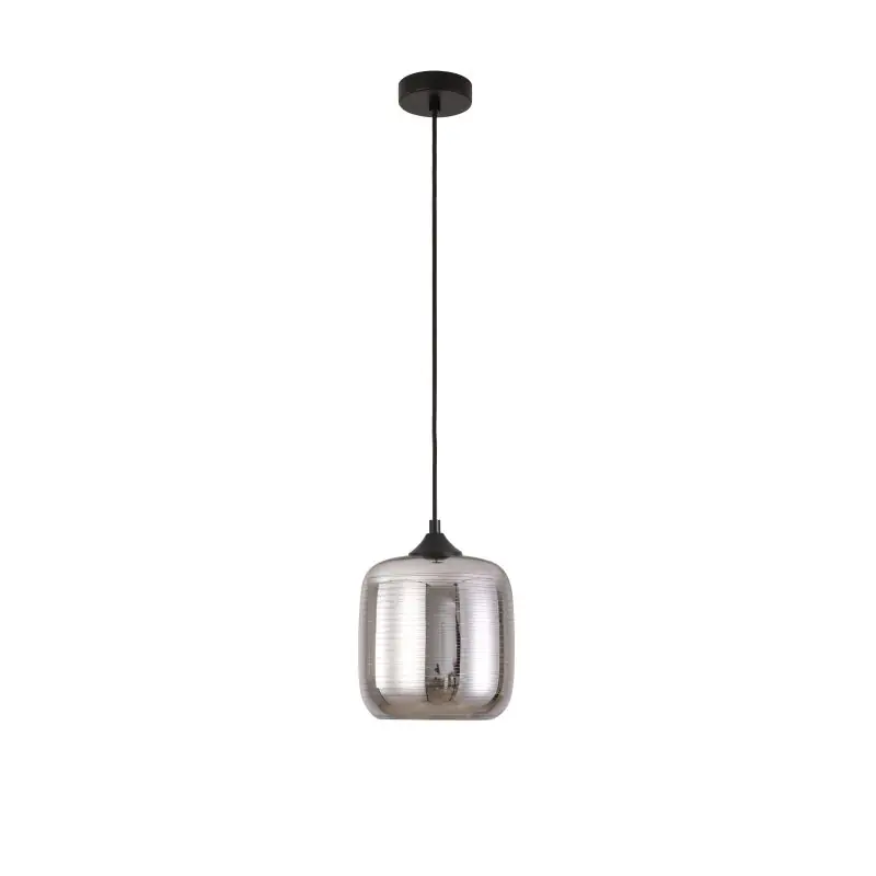 Artdelight Apollo - hanglamp - Ø 20 x 171 cm - titan en goud Betrouwbaar