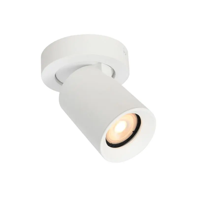 Artdelight Megano Round - opbouwspot - Ø 10 x 11,3 cm - wit Nieuw