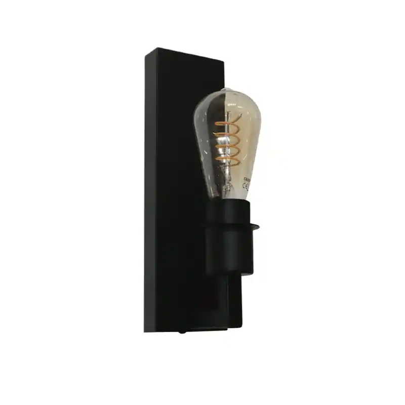Artdelight Movano - wandverlichting - 13 x 8,7 x 17,8 cm - zwart Tijdelijk Beschikbaar