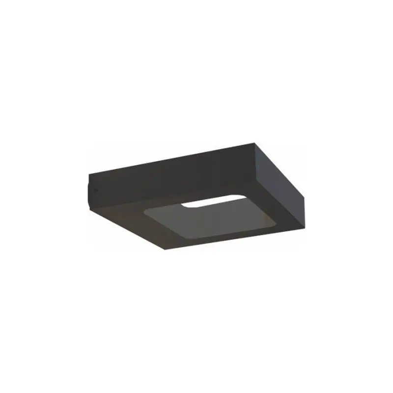 Artdelight Carre - buiten wandverlichting - 14,5 x 13 x 3 cm - 4W LED incl. - IP54 - zwart Hete Deal