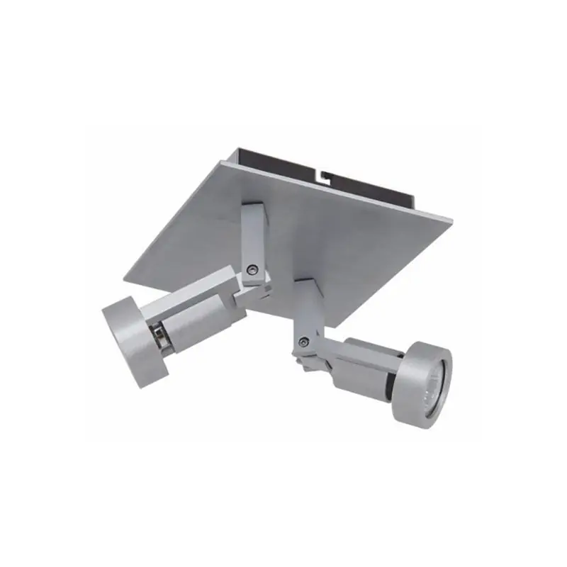 Artdelight Tech - opbouwspot 2L - 18 x 18 x 18,5 cm - aluminium Plaats Bestelling