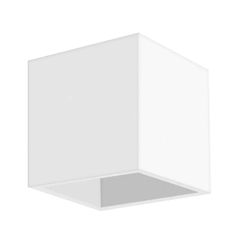 Nova Luce Sandro - wandverlichting - 11 x 11 x 11 cm - wit gips Gratis Verzending