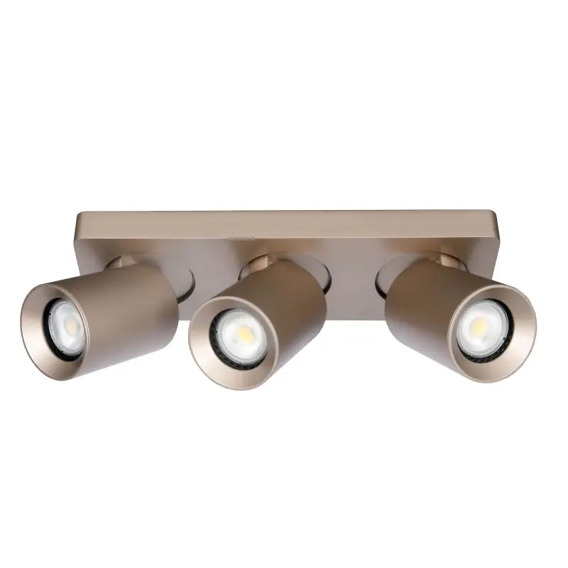 Artdelight Megano - opbouwspot 3L - 30 x 10 x 11,5 cm - champagne Gecertificeerd