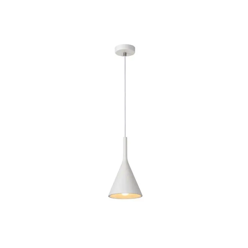 Lucide Gipsy V - hanglamp - Ø 16,5 x 130 cm - wit Uitverkoop