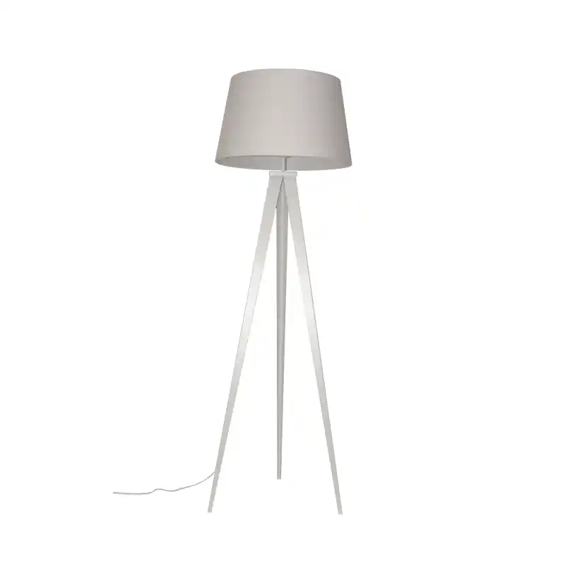 Artdelight Triad - staanlamp - 135 cm - wit Speciale Aanbieding