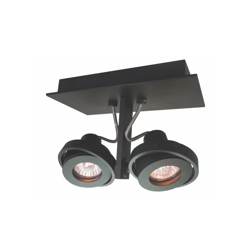 Laatste Versie Artdelight Meist - opbouwspot 2L - 23 x 11,5 x 15 cm - zwart