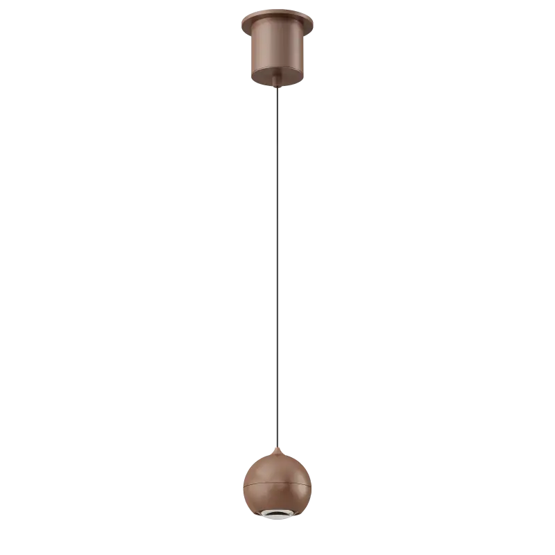 Artdelight Miami - hanglamp - Ø 10 x 218 cm - 10,8W dimbare LED incl. - brons geborsteld Fabrieksprijs