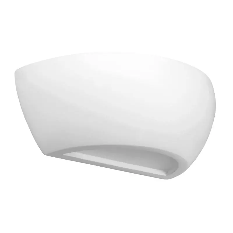 Nova Luce Sandro - wandlamp - 32 x 12 cm - wit gips Express Levering