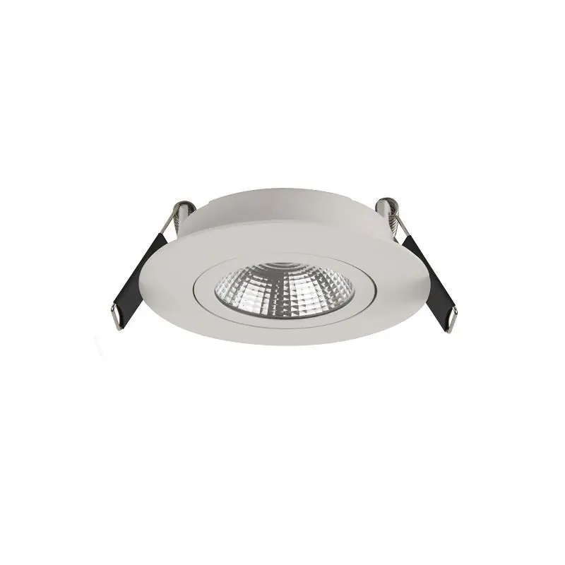 Laatste Kans Artdelight Dublin - inbouwspot - Ø 83 mm, Ø 68 mm inbouwmaat - 6W dimbare LED incl. - wit
