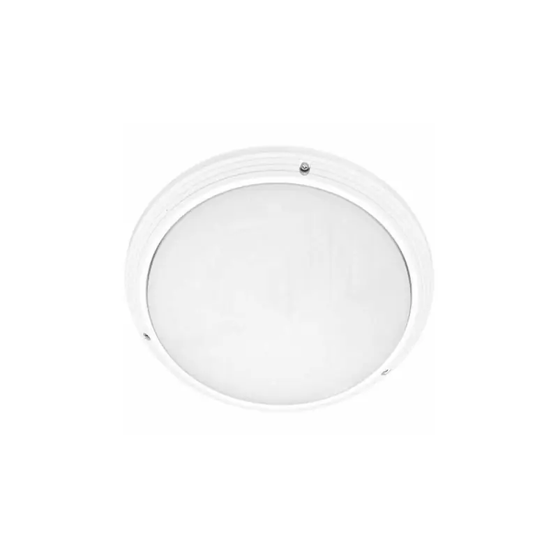 Weekendaanbieding Artdelight Ivela - badkamer plafondverlichting - Ø 27 x 9,1 cm - IP65 - wit