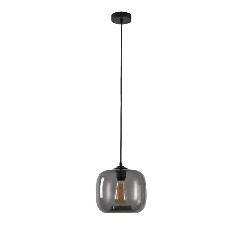 Artdelight Preston - hanglamp - Ø 24 x 178 cm - gerookt Exclusieve Aanbieding