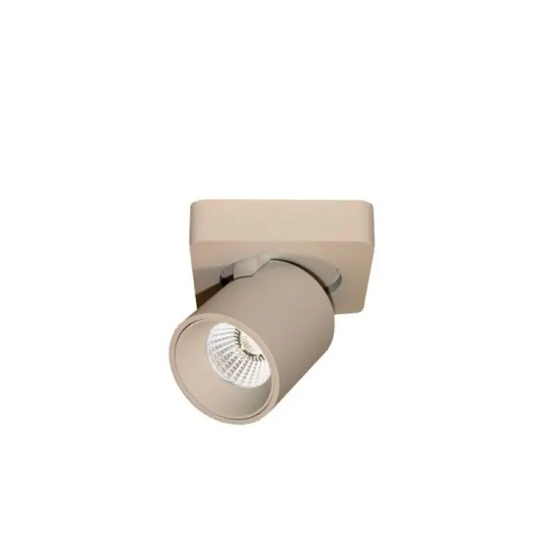 Lage Prijs Artdelight Laguna - opbouwspot 1L - Ø 10 x 9,5 cm - 6W dimbare LED incl. - champagne