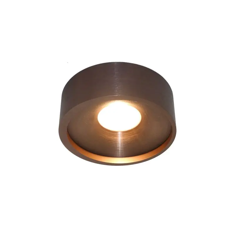 Artdelight Orlando - plafondverlichting - Ø 14 x 5 cm - 10W dimbare LED incl. - brons Origineel