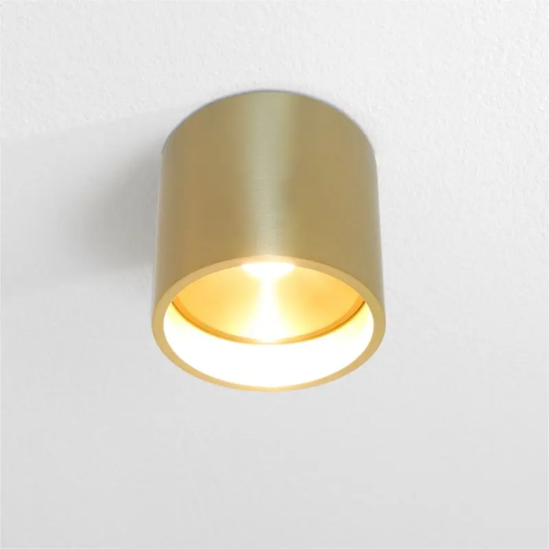 Gereduceerde Prijs Artdelight Orleans - plafondverlichting - Ø 11 x 10 cm - 7W dimbare LED incl. - goud geborsteld