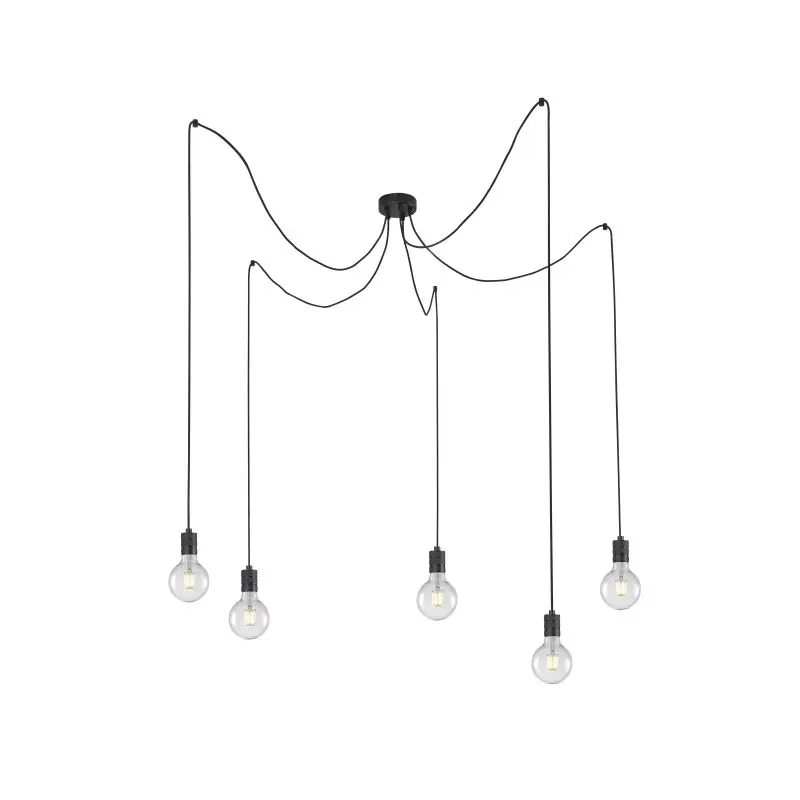 Nu Kopen Artdelight Spin - hanglamp 5L - Ø 4,7 x 7,5 cm - zwart