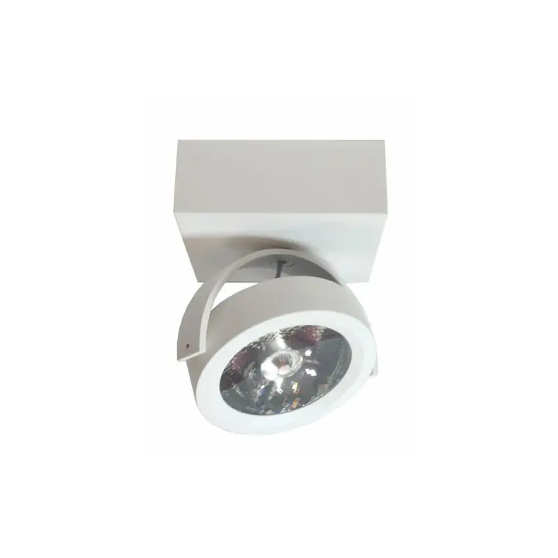 Artdelight Dutchess LED - opbouwspot 1L - 12,8 x 12,8 x 18 cm - 13W dimbare LED incl. - wit Tijdelijk Beschikbaar