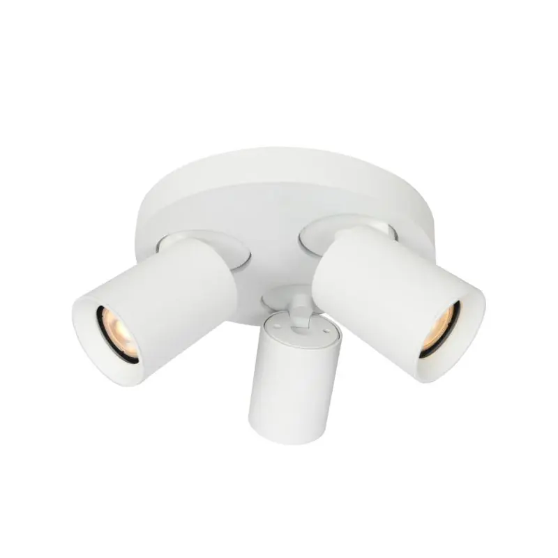 Artdelight Megano Round - opbouwspot - Ø 22 x 11,3 cm - wit Koop Online