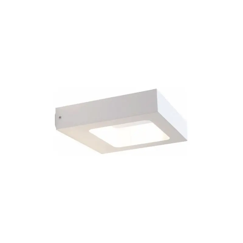Artdelight Carre - buiten wandverlichting - 14,5 x 13 x 3 cm - 4W LED incl. - IP54 - wit Shop Nu