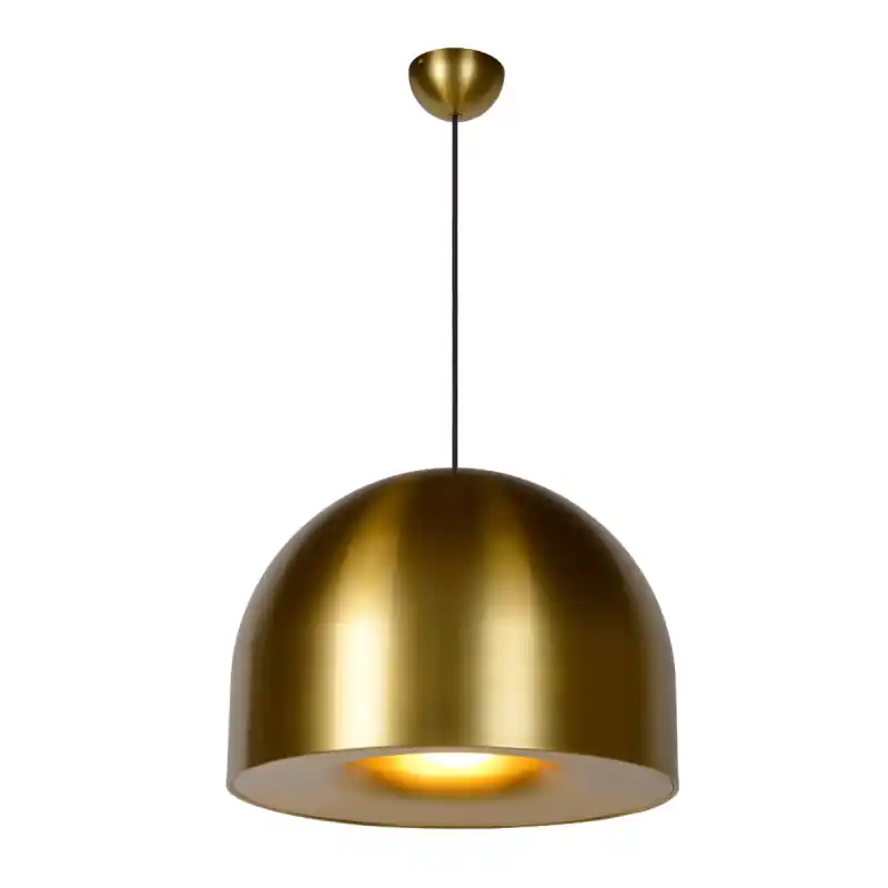 Lucide Akron - hanglamp - Ø 50 x 240 cm - mat goud/messing In De Mode
