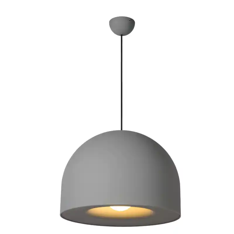 Lucide Akron - hanglamp - Ø 50 x 240 cm - grijs Weekendaanbieding