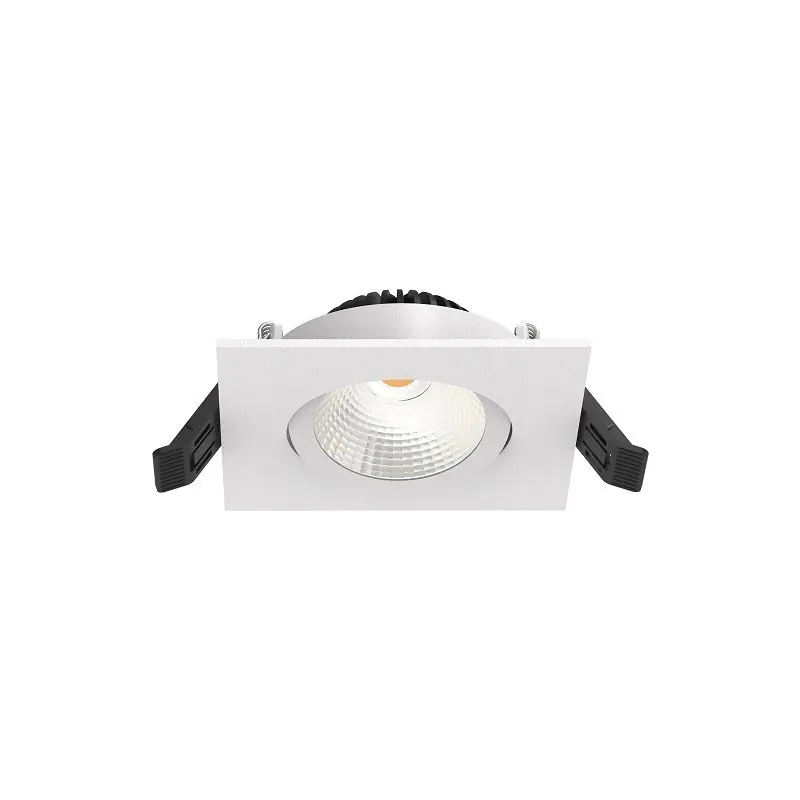 Artdelight Dublin - inbouwspot - 83 x 83 mm, Ø 68 mm inbouwmaat - 6W dimbare LED incl. - wit Speciale Aanbieding