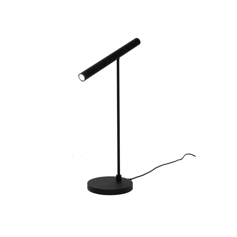 Veilige Betaling Artdelight Harper - tafellamp met bewegingsmelder - 14 x 14 x 52,5 cm - 6W dimbare LED incl. - zwart