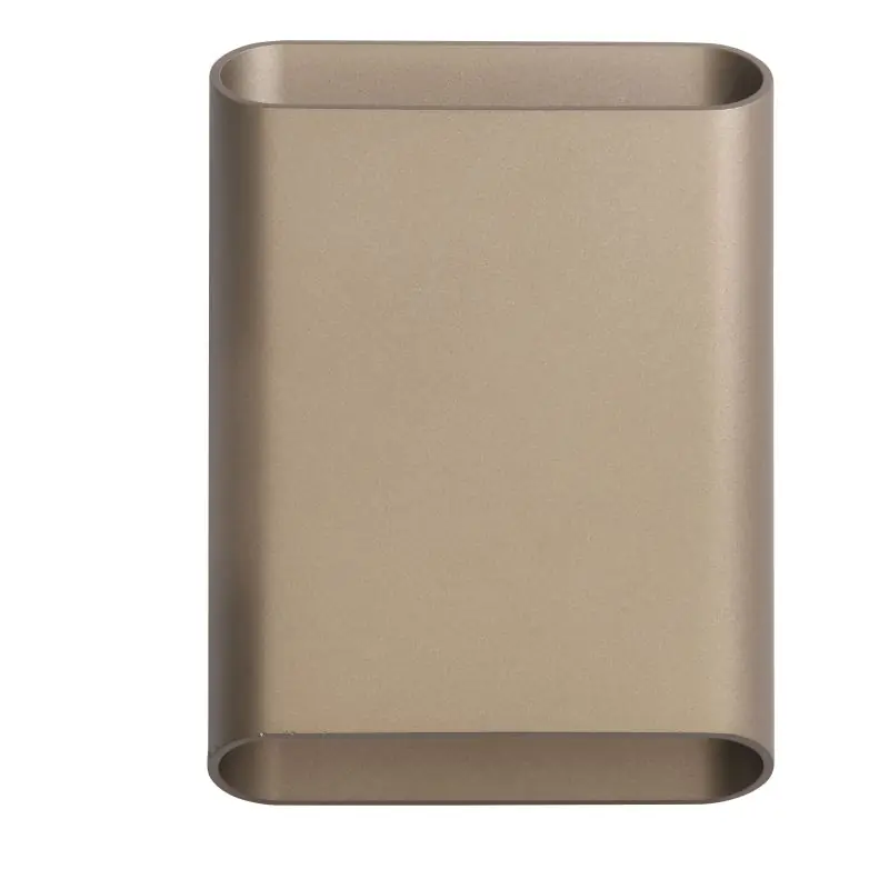 Flitsaanbieding Artdelight Diaz - wandlamp - 4 x 14,5 x 20 cm - 2 x 6W LED incl. - IP65 - champagne