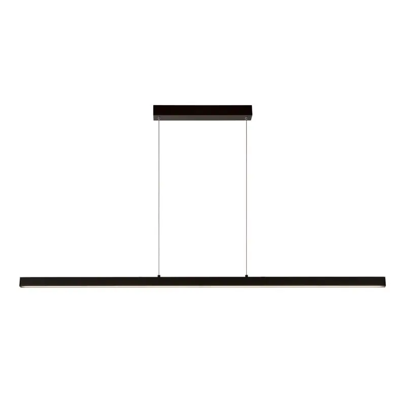 Artdelight Kondora - hanglamp - 2 x 118,5 cm x 200 cm - 30W dimbare led 2700K/3000K incl. - zwart Fabrieksprijs