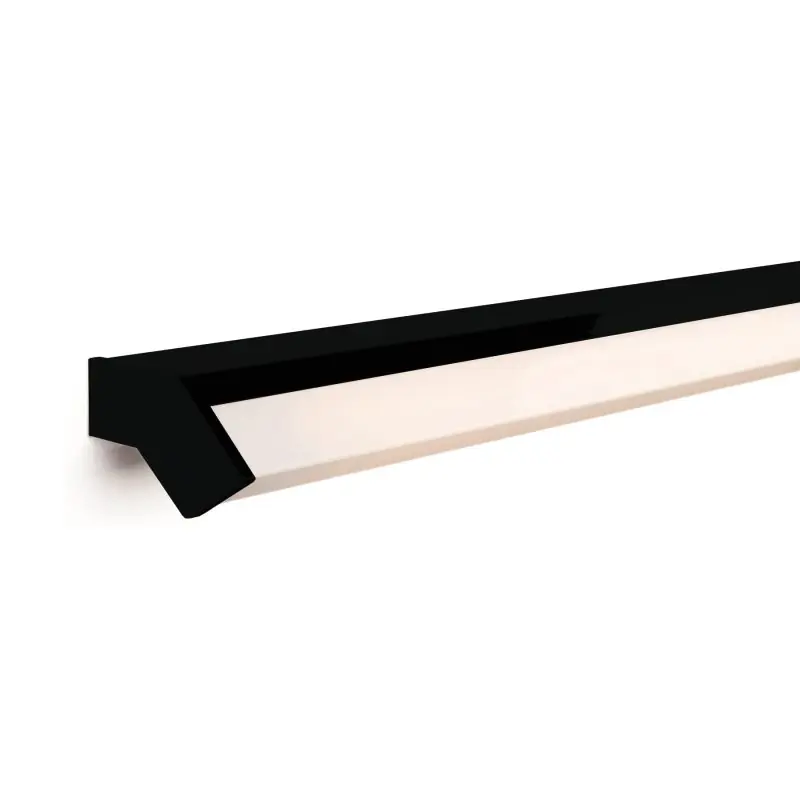 Topkwaliteit Artdelight Mirror-58 - wandverlichting - 58 x 6,8 x 8 cm - 9W LED incl. - IP44 - zwart