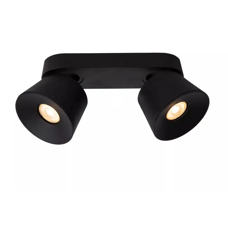 Lucide Trigono - opbouwspot 2L - 22,5 x 10,5 x 9,8 cm- zwart In De Mode