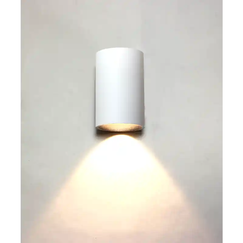 Artdelight Brody - wandlamp - Ø 7,2 x 11 cm - 4W LED incl. - IP54 - wit Speciale Aanbieding