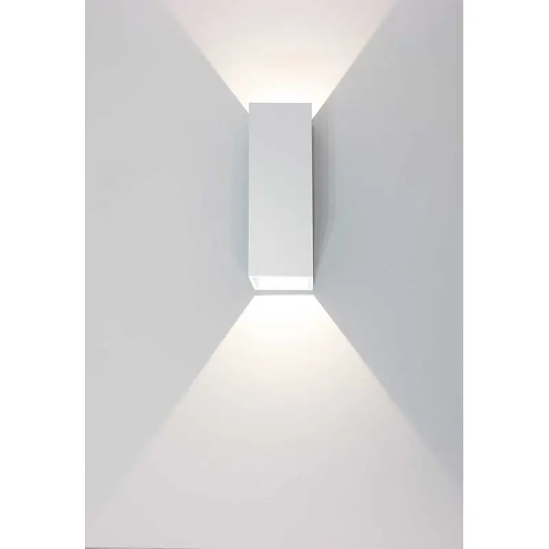 Artdelight Vegas - buiten wandverlichting - 5 x 5 x 15 cm - 2 x 1,5W LED incl. - IP65 - wit Origineel