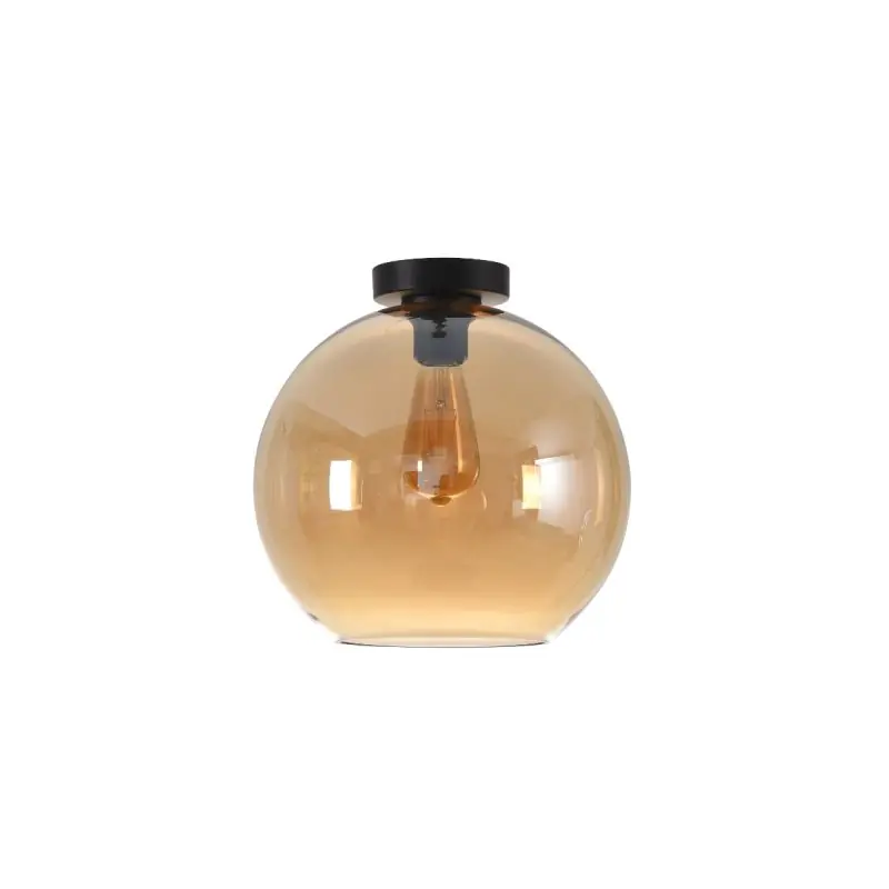 Ambachtelijk Artdelight Marino - plafondverlichting - Ø 30 x 30,5 cm - amber