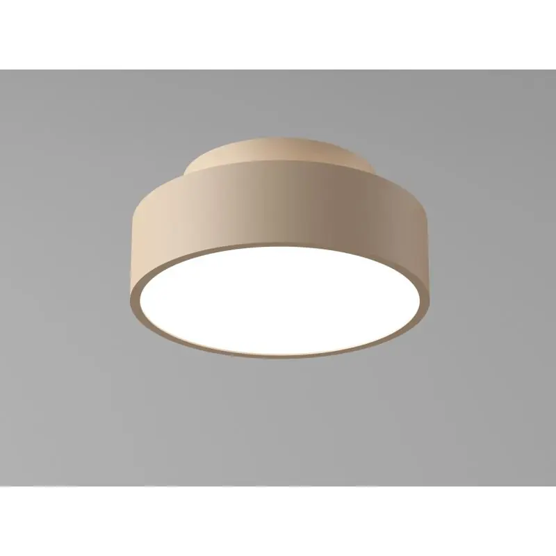 Hete Deal Artdelight Chicago - plafondlamp - Ø 15 x 6,8 cm - 9,8W dimbare LED incl. - champagne