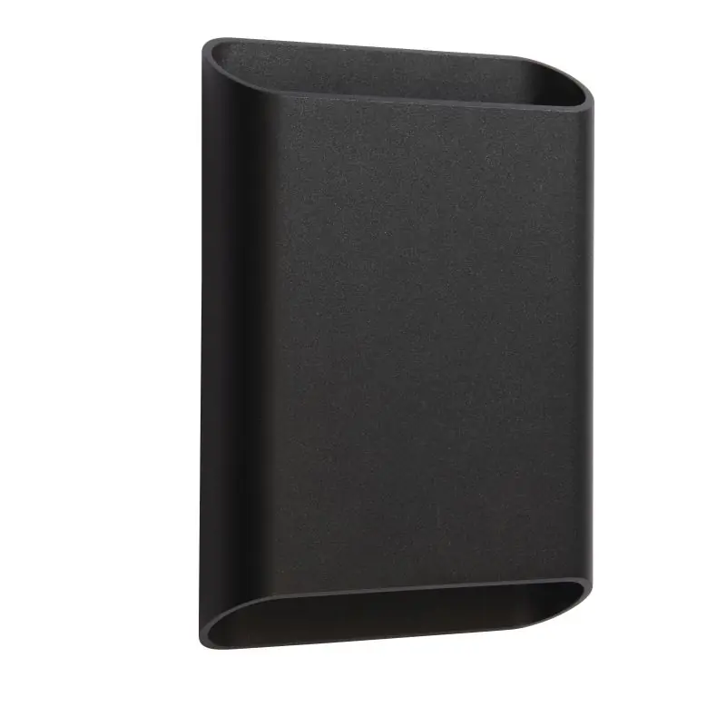 Lage Kosten Artdelight Diaz - wandlamp - 4 x 14,5 x 20 cm - 2 x 6W LED incl. - IP65 - zwart