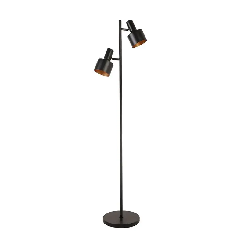 Origineel Artdelight Twinkle - vloerlamp - Ø 28 x 150 cm - zwart