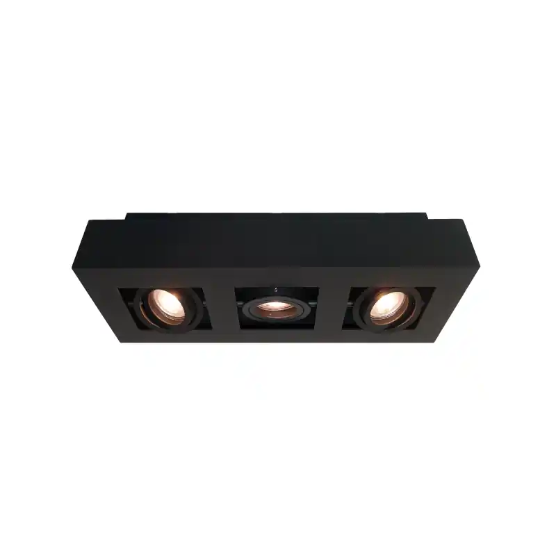 Koopje Artdelight Bosco - opbouwspot 3L - 36 x 14 x 8,6 cm - zwart