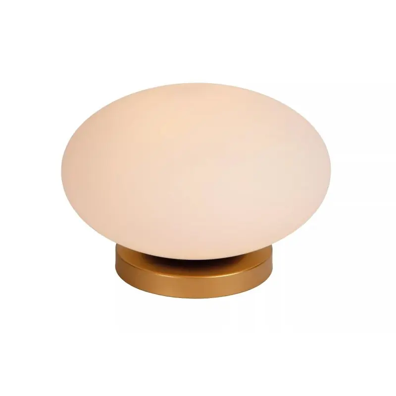 Lucide Elysee - tafellamp - Ø 30 x 21 cm - goud en opaal Superprijs