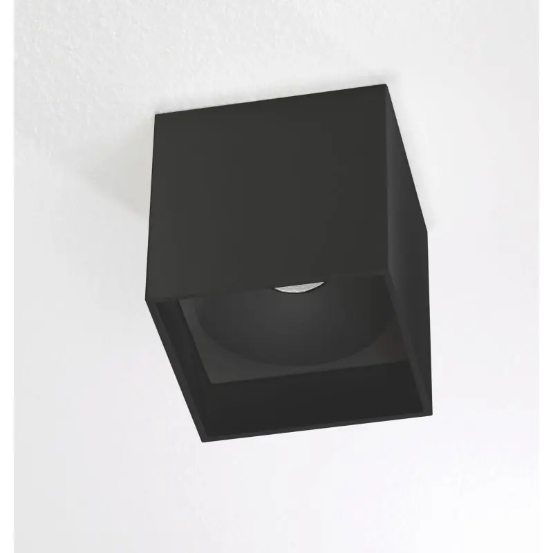 Artdelight Brock - plafondverlichting - 10 x 10 x 10 cm - 7W dimbare LED incl. - zwart Plaats Bestelling