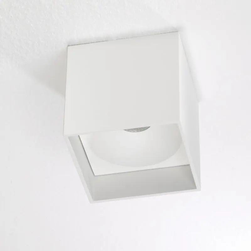 Artdelight Brock - plafondverlichting - 10 x 10 x 10 cm - 7W dimbare LED incl. - wit Shop Nu