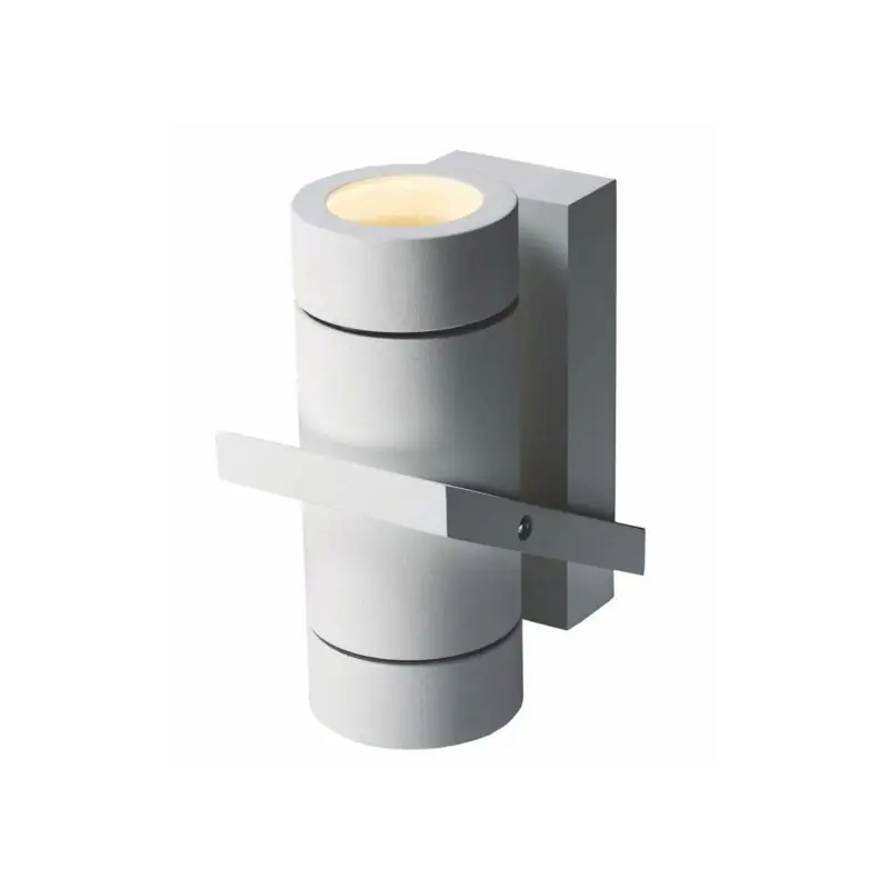 Artdelight Single - buiten wandverlichting - 8,3 x 11,7 x 16,2 cm - IP54 - wit Groothandel