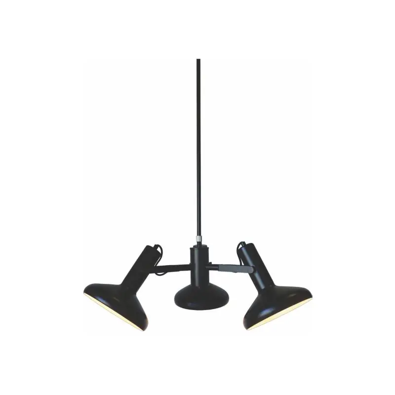 Speciale Aanbieding Artdelight Vectro - hanglamp - Ø 55 x 173 cm - zwart