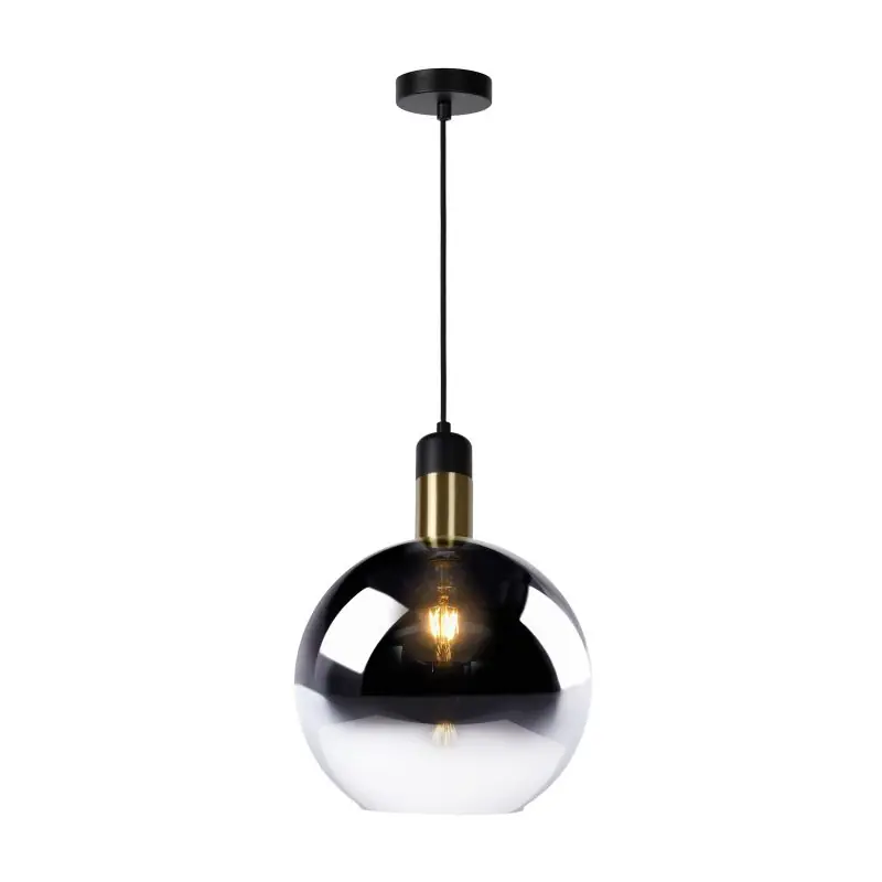 Garantie Inbegrepen Lucide Julius - hanglamp - Ø 28 x 169 cm - fumé