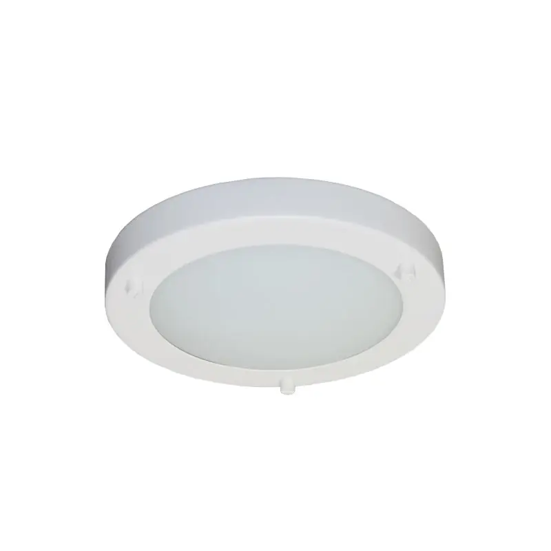 Artdelight Yuca - badkamer plafondverlichting - Ø 18 x 5 cm - 10W LED incl. - IP44 - wit Gratis Verzending