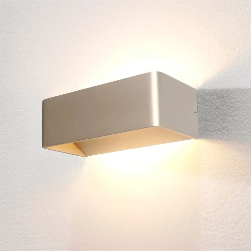 Limited Edition Artdelight Mainz - wandverlichting - 20 x 10 x 7 cm - 2 x 3W dimbare LED incl. - champagne