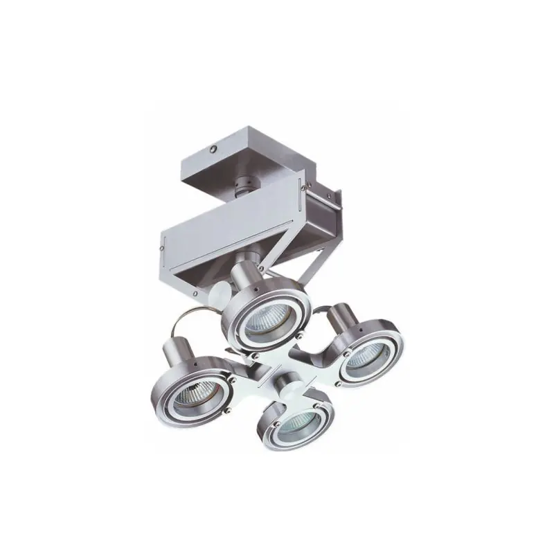 Topkwaliteit Artdelight Koln - opbouwspot 4L - 22 x 18 x 28 cm - 4 x 5W dimbare LED incl. - aluminium