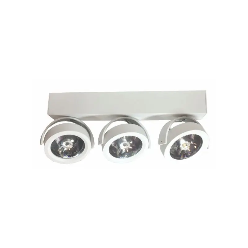 Artdelight Dutchess LED - opbouwspot 3L - 40 x 6 x 19 cm - 3 x 13W dimbare LED incl. - wit Alleen Vandaag