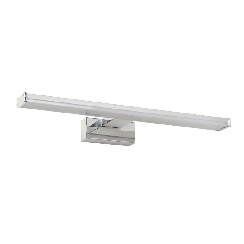Modern Lucide Onno - spiegelverlichting badkamer - 40 cm - 8W LED incl. - IP44 - mat chroom