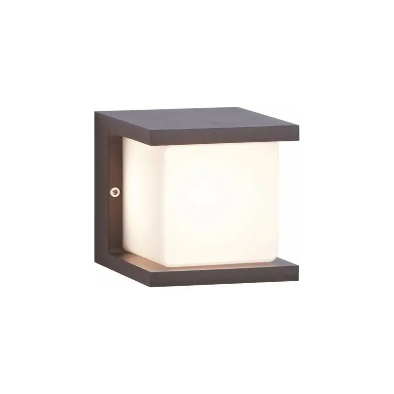 Laatste Kans Artdelight Iser - buiten plafond/wandverlichting - 10 x 10 x 11 cm - 10W dimbare LED incl. - IP54 - antraciet