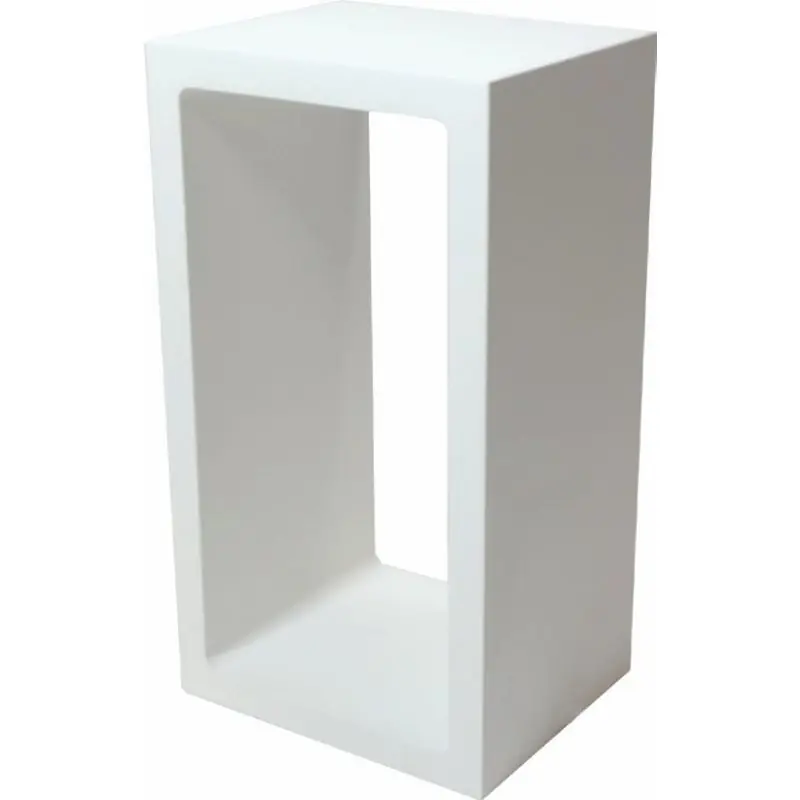 Exclusief Artdelight Corridor - tafellamp - 18,2 x 10 x 8 cm - 3 stappen dimmer - 6W LED incl. - IP40 - wit